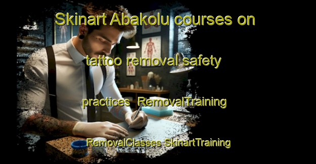 Skinart Abakolu courses on tattoo removal safety practices | #RemovalTraining #RemovalClasses #SkinartTraining-Turkey