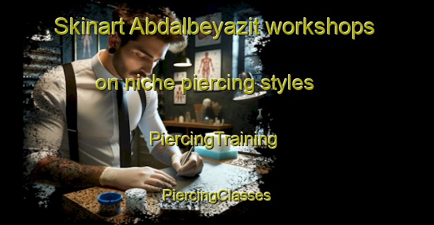 Skinart Abdalbeyazit workshops on niche piercing styles | #PiercingTraining #PiercingClasses #SkinartTraining-Turkey