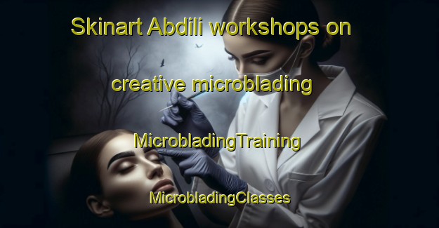 Skinart Abdili workshops on creative microblading | #MicrobladingTraining #MicrobladingClasses #SkinartTraining-Turkey