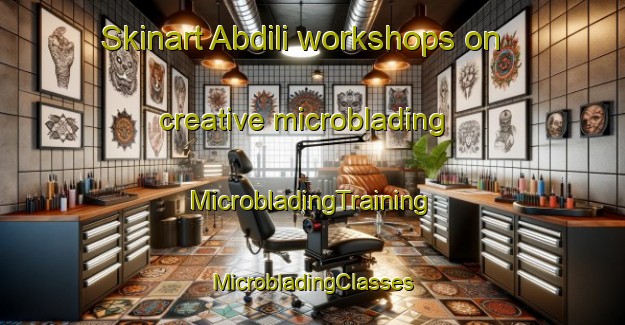 Skinart Abdili workshops on creative microblading | #MicrobladingTraining #MicrobladingClasses #SkinartTraining-Turkey