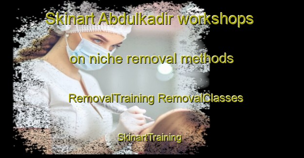 Skinart Abdulkadir workshops on niche removal methods | #RemovalTraining #RemovalClasses #SkinartTraining-Turkey