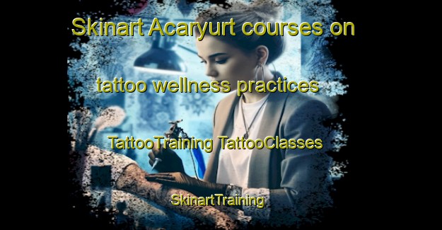 Skinart Acaryurt courses on tattoo wellness practices | #TattooTraining #TattooClasses #SkinartTraining-Turkey