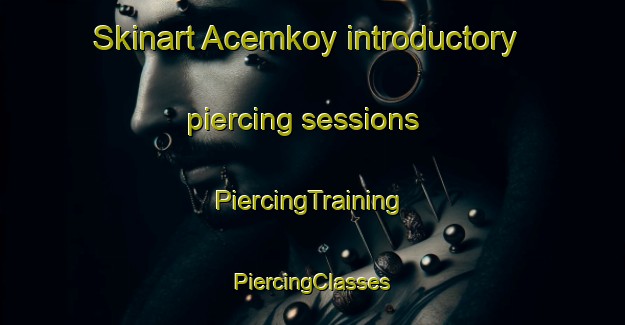 Skinart Acemkoy introductory piercing sessions | #PiercingTraining #PiercingClasses #SkinartTraining-Turkey