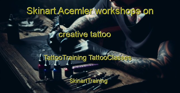 Skinart Acemler workshops on creative tattoo | #TattooTraining #TattooClasses #SkinartTraining-Turkey