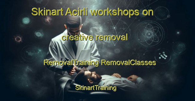 Skinart Acirli workshops on creative removal | #RemovalTraining #RemovalClasses #SkinartTraining-Turkey