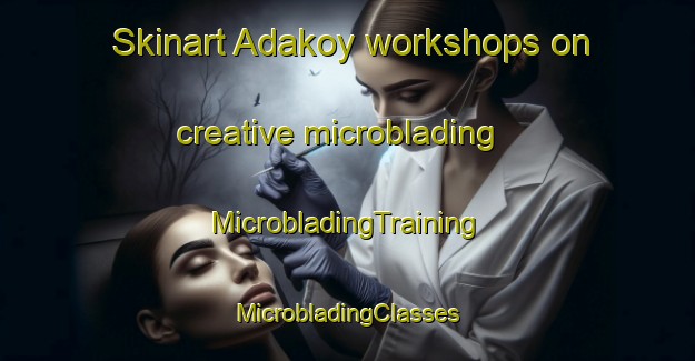 Skinart Adakoy workshops on creative microblading | #MicrobladingTraining #MicrobladingClasses #SkinartTraining-Turkey