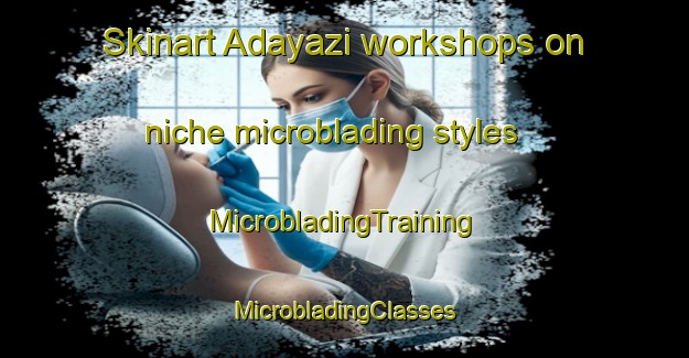 Skinart Adayazi workshops on niche microblading styles | #MicrobladingTraining #MicrobladingClasses #SkinartTraining-Turkey