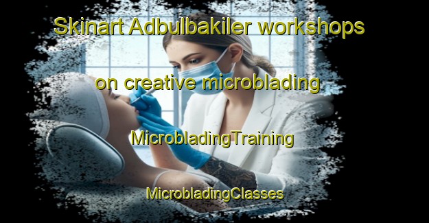 Skinart Adbulbakiler workshops on creative microblading | #MicrobladingTraining #MicrobladingClasses #SkinartTraining-Turkey