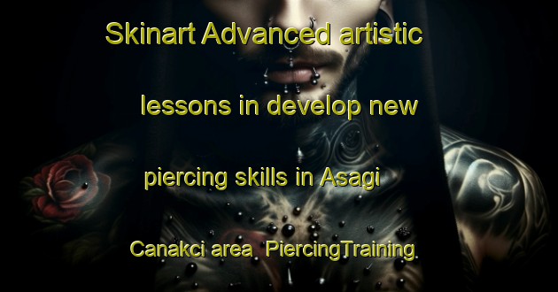 Skinart Advanced artistic lessons in develop new piercing skills in Asagi Canakci area | PiercingTraining | PiercingClasses | SkinartTraining-Turkey