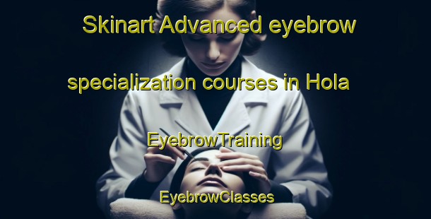 Skinart Advanced eyebrow specialization courses in Hola | EyebrowTraining | EyebrowClasses | SkinartTraining-Turkey