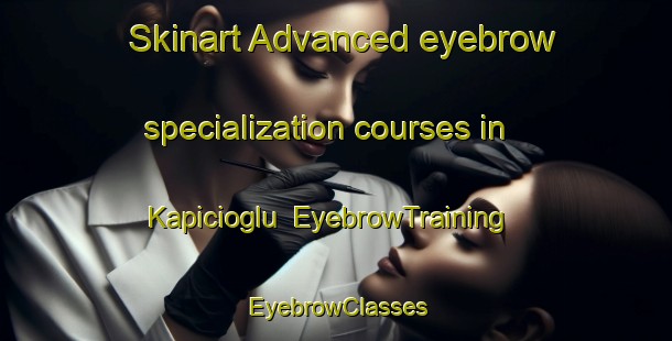 Skinart Advanced eyebrow specialization courses in Kapicioglu | EyebrowTraining | EyebrowClasses | SkinartTraining-Turkey