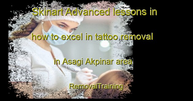 Skinart Advanced lessons in how to excel in tattoo removal in Asagi Akpinar area | RemovalTraining | RemovalClasses | SkinartTraining-Turkey