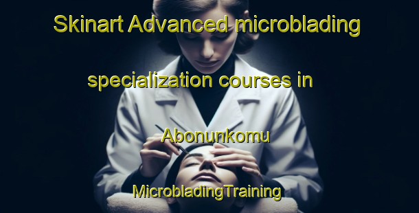 Skinart Advanced microblading specialization courses in Abonunkomu | #MicrobladingTraining #MicrobladingClasses #SkinartTraining-Turkey