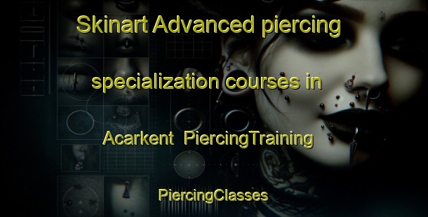 Skinart Advanced piercing specialization courses in Acarkent | #PiercingTraining #PiercingClasses #SkinartTraining-Turkey