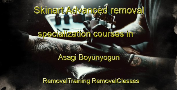 Skinart Advanced removal specialization courses in Asagi Boyunyogun | #RemovalTraining #RemovalClasses #SkinartTraining-Turkey