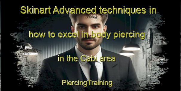 Skinart Advanced techniques in how to excel in body piercing in the Cabi area | PiercingTraining | PiercingClasses | SkinartTraining-Turkey