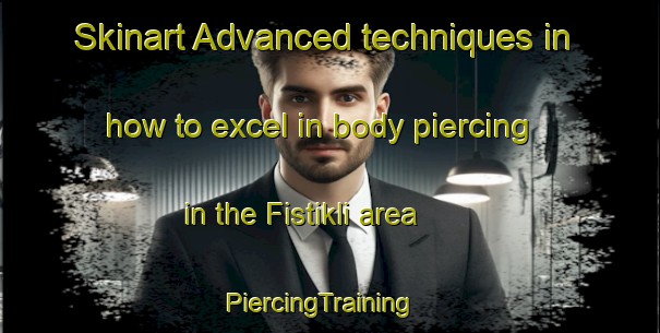 Skinart Advanced techniques in how to excel in body piercing in the Fistikli area | PiercingTraining | PiercingClasses | SkinartTraining-Turkey