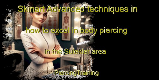 Skinart Advanced techniques in how to excel in body piercing in the Sulekler area | PiercingTraining | PiercingClasses | SkinartTraining-Turkey