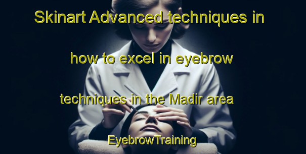 Skinart Advanced techniques in how to excel in eyebrow techniques in the Madir area | EyebrowTraining | EyebrowClasses | SkinartTraining-Turkey
