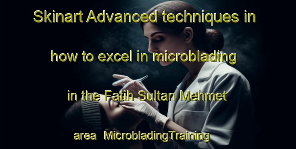 Skinart Advanced techniques in how to excel in microblading in the Fatih Sultan Mehmet area | MicrobladingTraining | MicrobladingClasses | SkinartTraining-Turkey