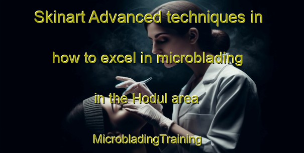 Skinart Advanced techniques in how to excel in microblading in the Hodul area | MicrobladingTraining | MicrobladingClasses | SkinartTraining-Turkey