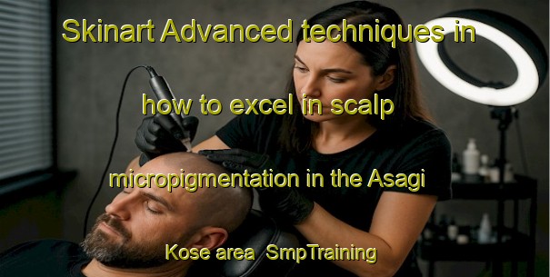 Skinart Advanced techniques in how to excel in scalp micropigmentation in the Asagi Kose area | SmpTraining | SmpClasses | SkinartTraining-Turkey