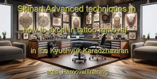 Skinart Advanced techniques in how to excel in tattoo removal in the Kyuchyuk Karadzhaviran area | RemovalTraining | RemovalClasses | SkinartTraining-Turkey