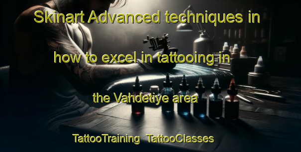 Skinart Advanced techniques in how to excel in tattooing in the Vahdetiye area | TattooTraining | TattooClasses | SkinartTraining-Turkey