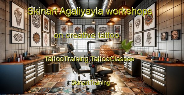 Skinart Agaliyayla workshops on creative tattoo | #TattooTraining #TattooClasses #SkinartTraining-Turkey