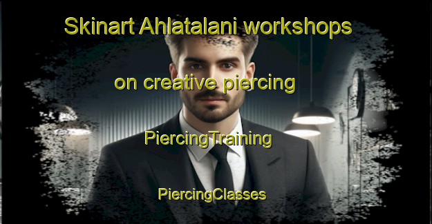 Skinart Ahlatalani workshops on creative piercing | PiercingTraining | PiercingClasses | SkinartTraining-Turkey
