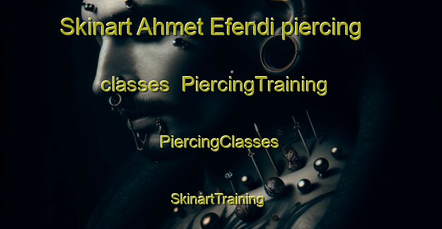 Skinart Ahmet Efendi piercing classes | #PiercingTraining #PiercingClasses #SkinartTraining-Turkey