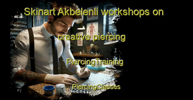 Skinart Akbelenli workshops on creative piercing | #PiercingTraining #PiercingClasses #SkinartTraining-Turkey