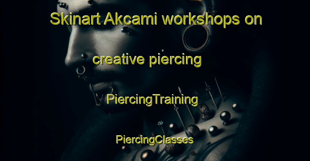 Skinart Akcami workshops on creative piercing | #PiercingTraining #PiercingClasses #SkinartTraining-Turkey