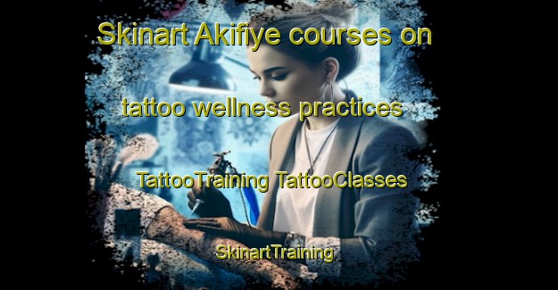 Skinart Akifiye courses on tattoo wellness practices | #TattooTraining #TattooClasses #SkinartTraining-Turkey