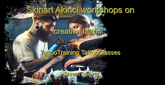 Skinart Akinci workshops on creative tattoo | #TattooTraining #TattooClasses #SkinartTraining-Turkey