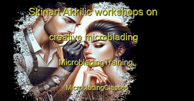 Skinart Akkilic workshops on creative microblading | #MicrobladingTraining #MicrobladingClasses #SkinartTraining-Turkey