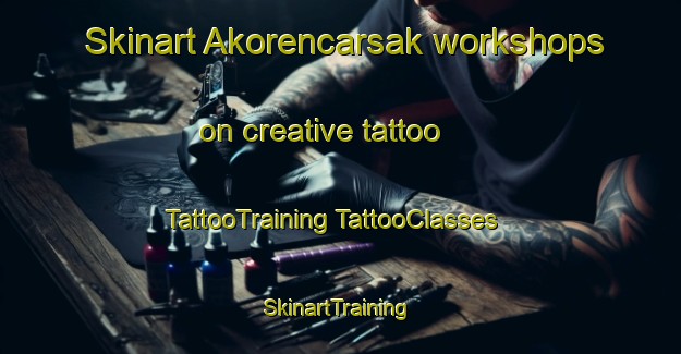 Skinart Akorencarsak workshops on creative tattoo | #TattooTraining #TattooClasses #SkinartTraining-Turkey