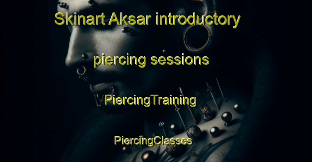 Skinart Aksar introductory piercing sessions | PiercingTraining | PiercingClasses | SkinartTraining-Turkey