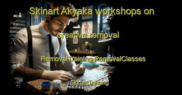 Skinart Akyaka workshops on creative removal | #RemovalTraining #RemovalClasses #SkinartTraining-Turkey