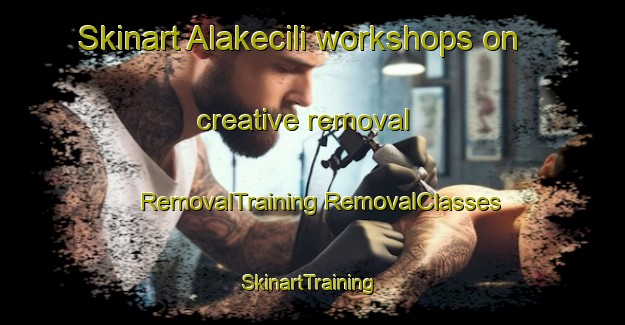 Skinart Alakecili workshops on creative removal | #RemovalTraining #RemovalClasses #SkinartTraining-Turkey