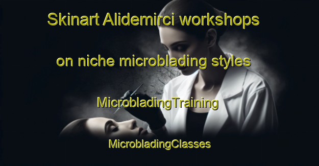 Skinart Alidemirci workshops on niche microblading styles | #MicrobladingTraining #MicrobladingClasses #SkinartTraining-Turkey