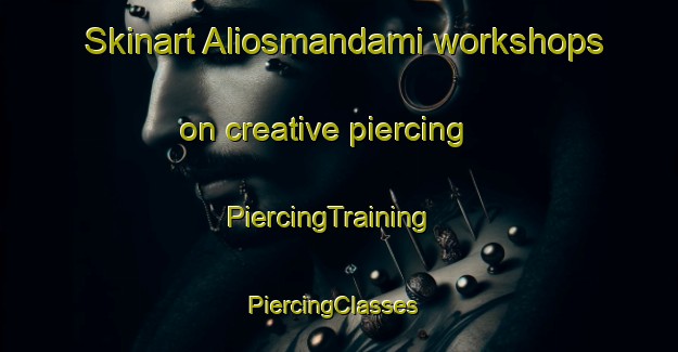 Skinart Aliosmandami workshops on creative piercing | PiercingTraining | PiercingClasses | SkinartTraining-Turkey