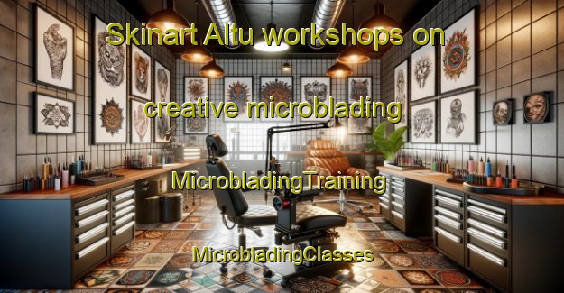 Skinart Altu workshops on creative microblading | #MicrobladingTraining #MicrobladingClasses #SkinartTraining-Turkey