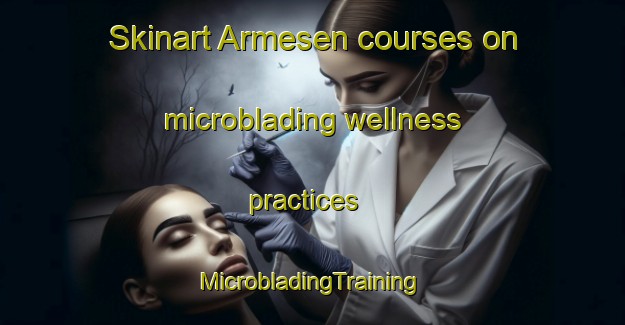 Skinart Armesen courses on microblading wellness practices | #MicrobladingTraining #MicrobladingClasses #SkinartTraining-Turkey