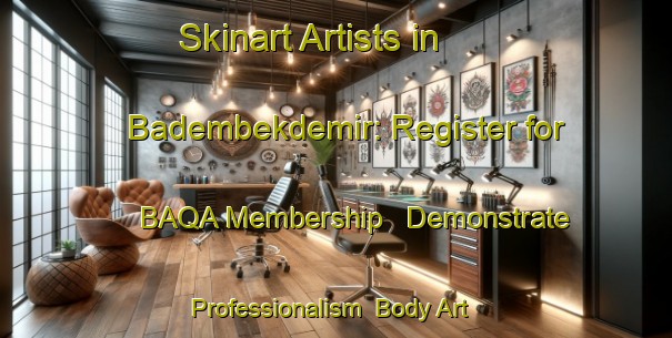 Skinart Artists in Badembekdemir: Register for BAQA Membership - Demonstrate Professionalism | Body Art Qualification Authority | BAQA-Turkey