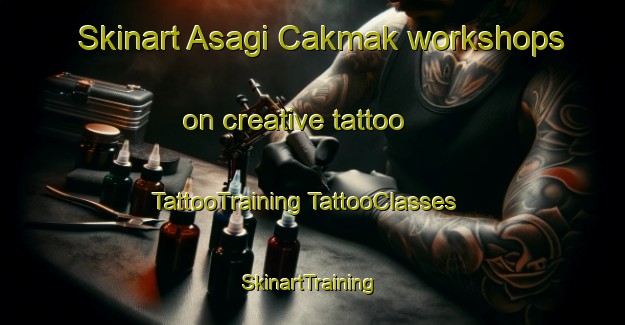 Skinart Asagi Cakmak workshops on creative tattoo | #TattooTraining #TattooClasses #SkinartTraining-Turkey