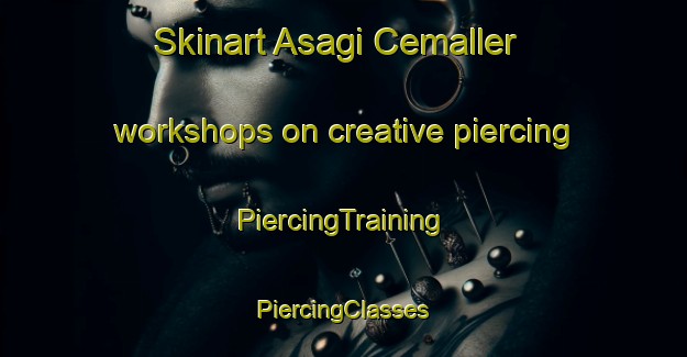 Skinart Asagi Cemaller workshops on creative piercing | #PiercingTraining #PiercingClasses #SkinartTraining-Turkey