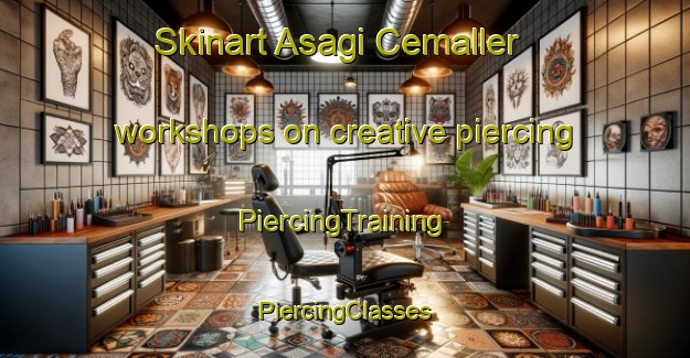 Skinart Asagi Cemaller workshops on creative piercing | #PiercingTraining #PiercingClasses #SkinartTraining-Turkey