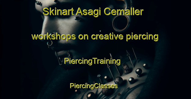 Skinart Asagi Cemaller workshops on creative piercing | PiercingTraining | PiercingClasses | SkinartTraining-Turkey