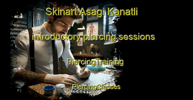 Skinart Asagi Kanatli introductory piercing sessions | #PiercingTraining #PiercingClasses #SkinartTraining-Turkey